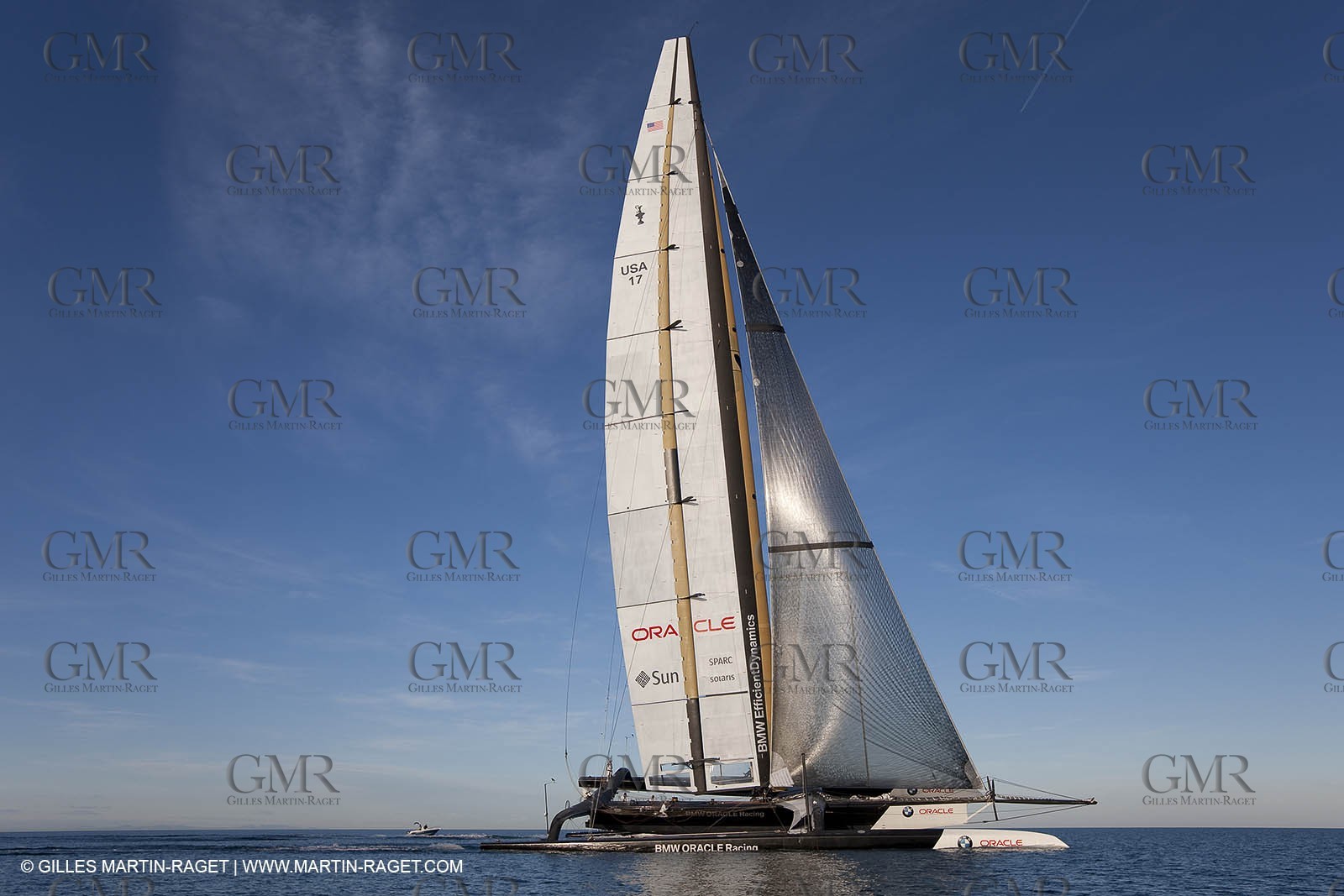 27 01 2010 - Valencia (ESP) - 33rd America's Cup - BMW ORACLE Racing - Training in Valencia