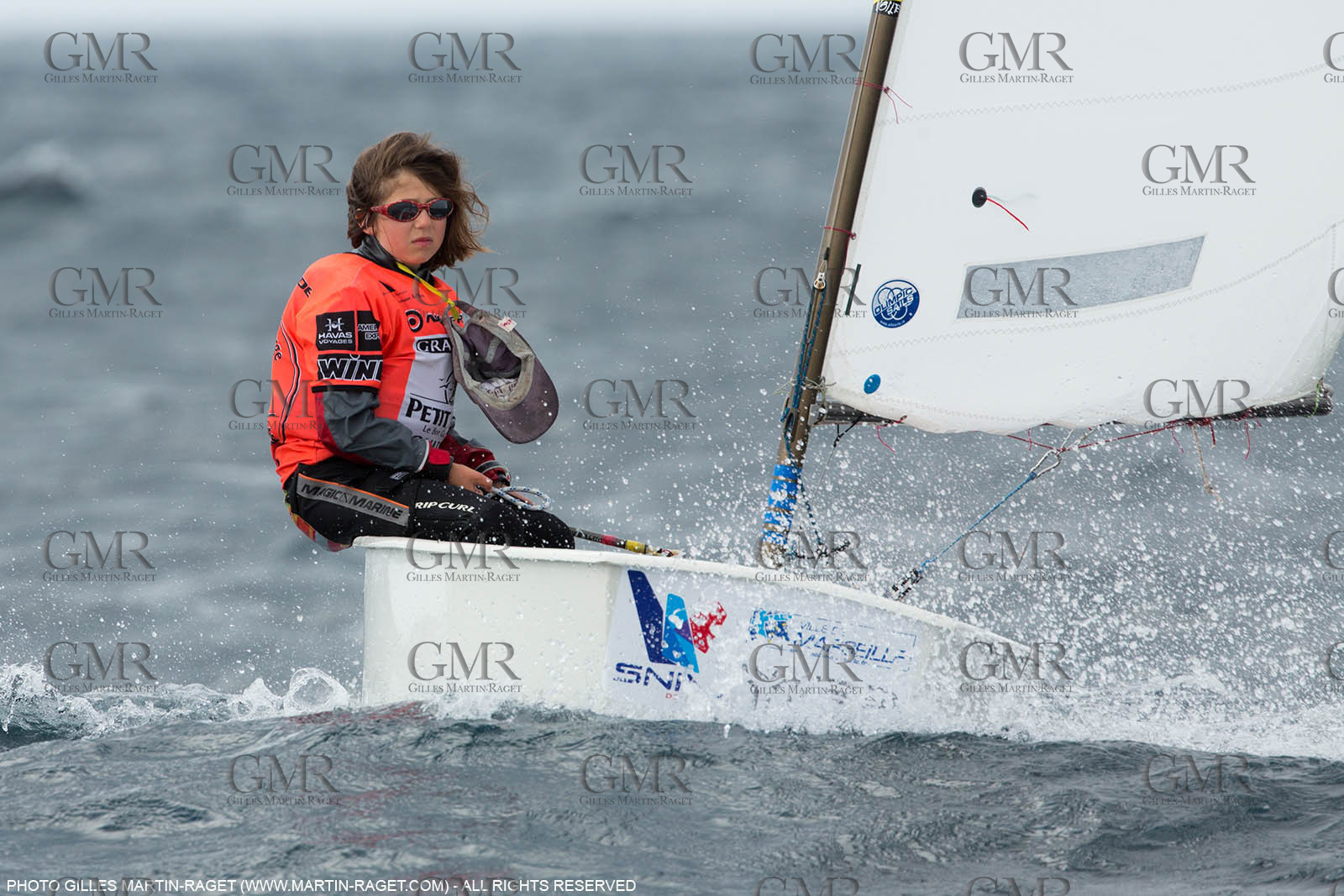 15 04 2016, Marseille (FRA,13), SNIM Dériveurs, Coupe Internationale de Printemps Optimist, Final Day