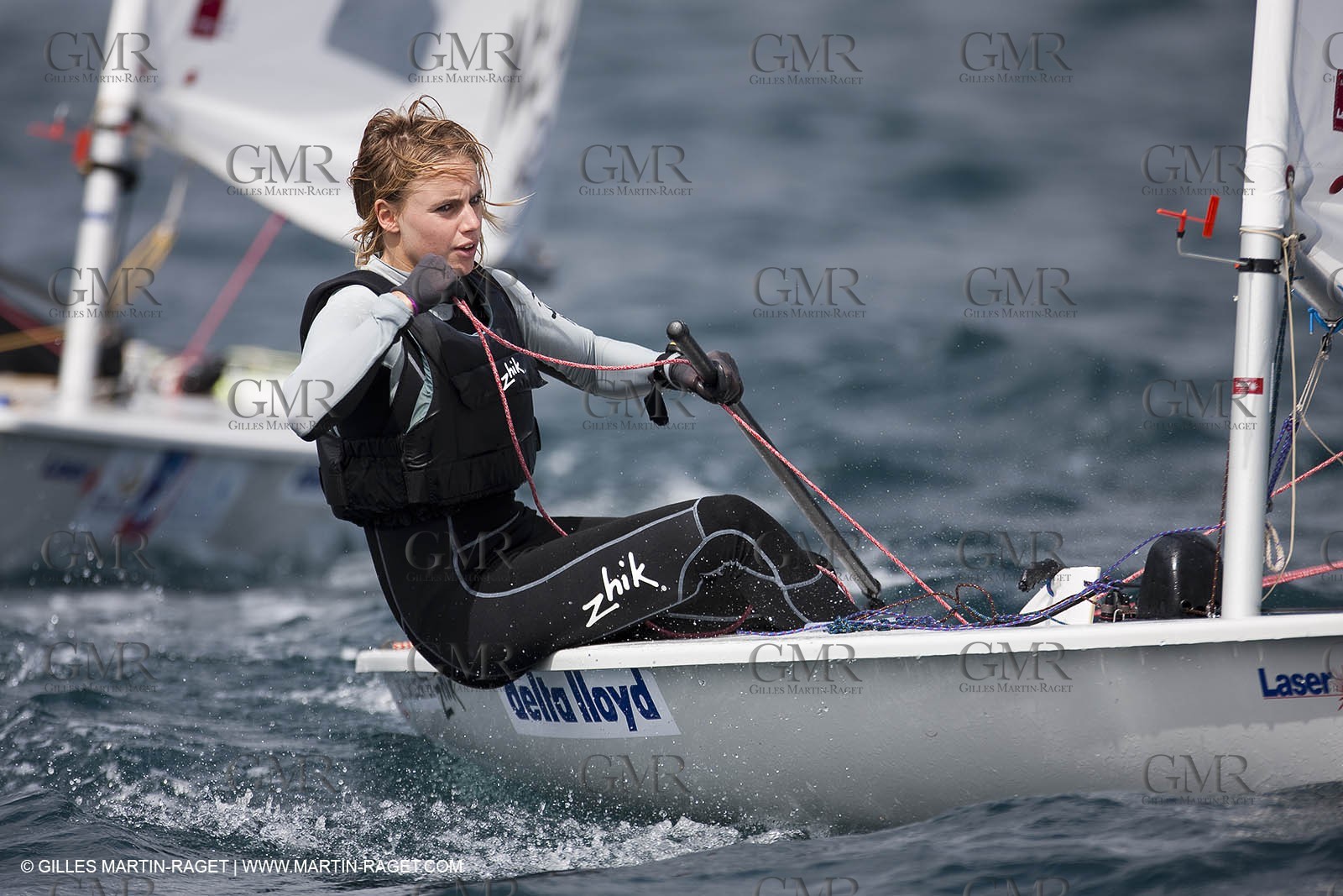 20 04 2010 - Hyères (FRA,83) - SOF 2010 - ZHIK Team - Laser femmes - Marit Bouwmeester