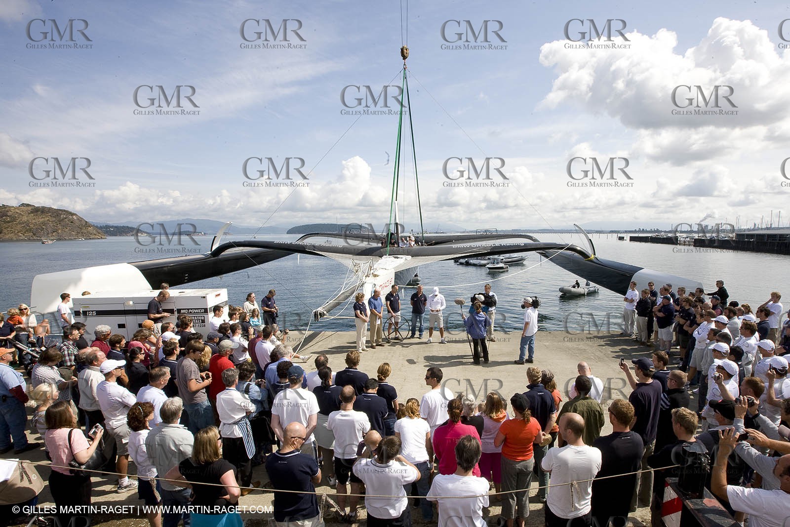 08 07 2008 - Valencia (ESP) - 33rd America's Cup - BMW ORACLE Racing