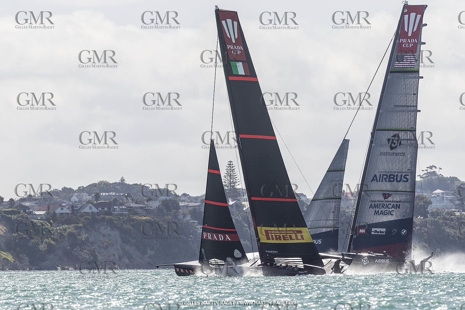 11 01 2021, Auckland (NZL), 36th America's Cup, Practice Racing