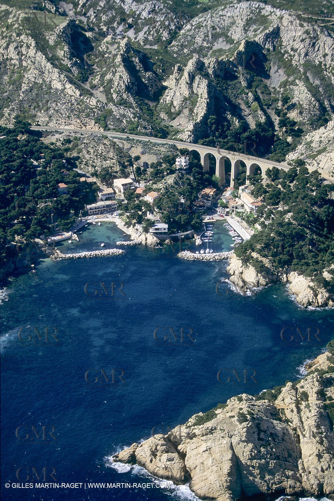 France, Provence, Côte Bleue, Petit et grand Méjean