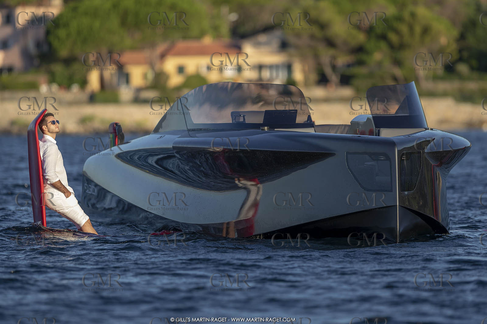 09 08 2018, Saint-Tropez (FRA,83), Foiler, the Flying Yacht by Enata
