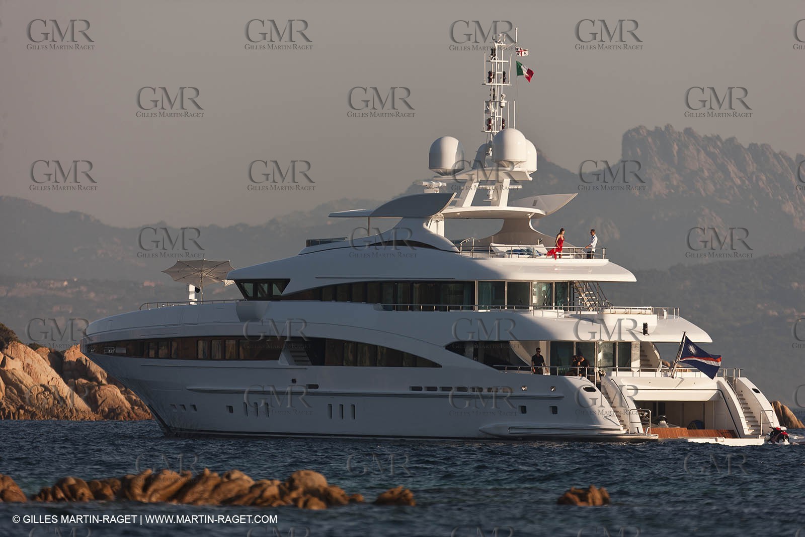 18 08 2011 - La Maddalena (ITA, Sardinia) - Motor yacht Inception
