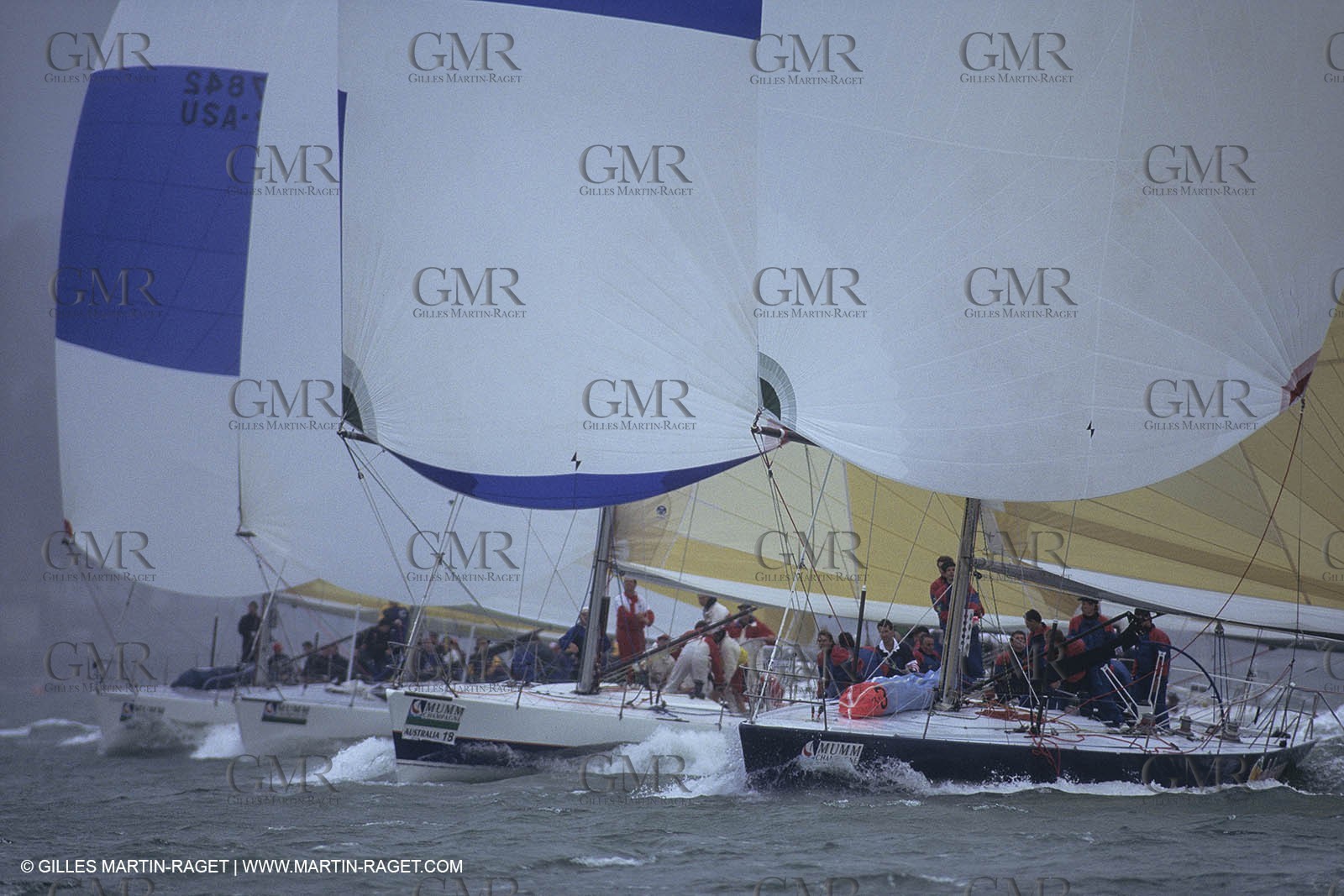 Sailing, Yacht Racing, Admiral's Cup, Cowes Week, Cowes (UK, IOW)