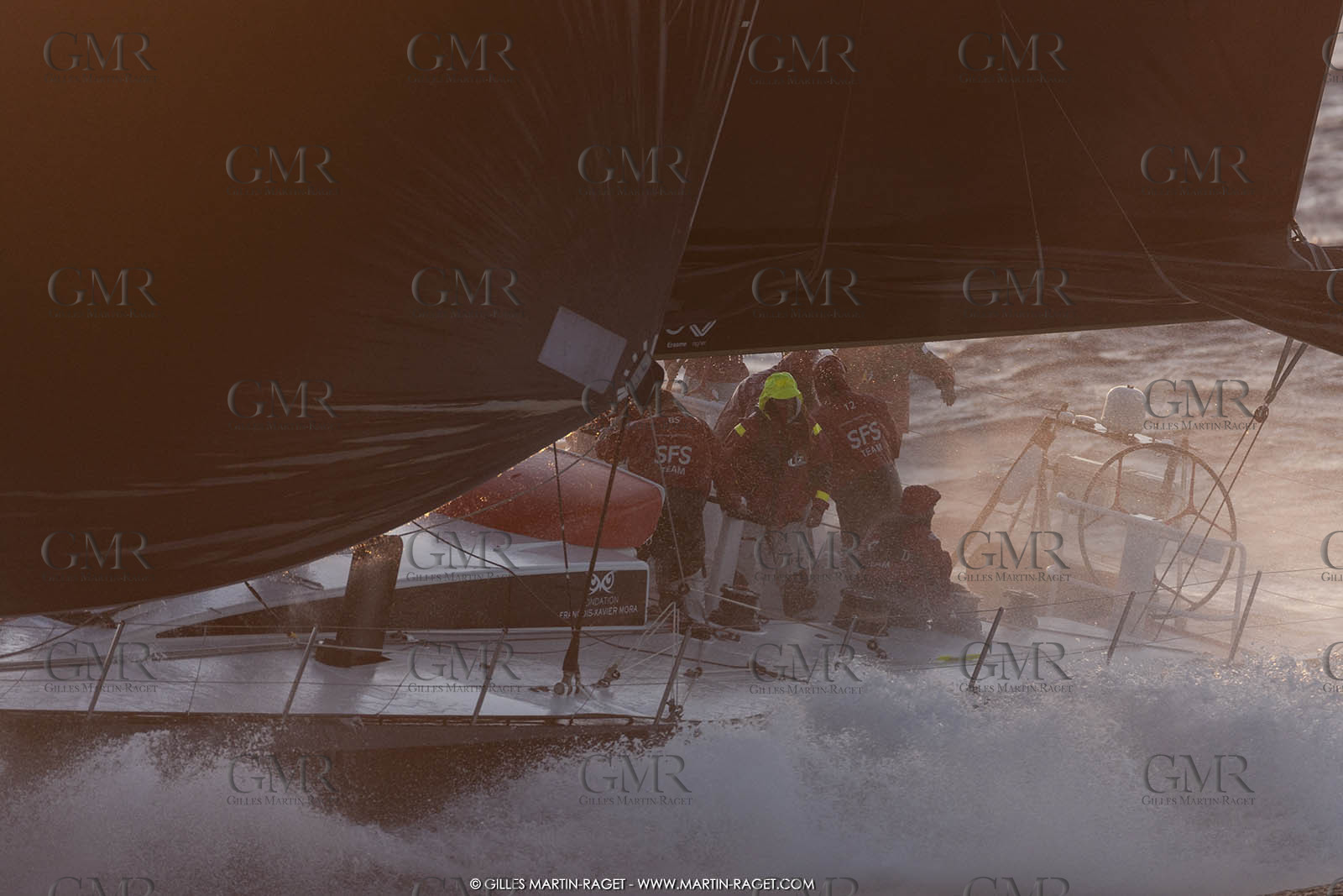 09 10 2017, Calvi (FRA,20), VOR 70 Babsy, Tentative de record autour de la Corse à la voile, skipper Franck Cammas