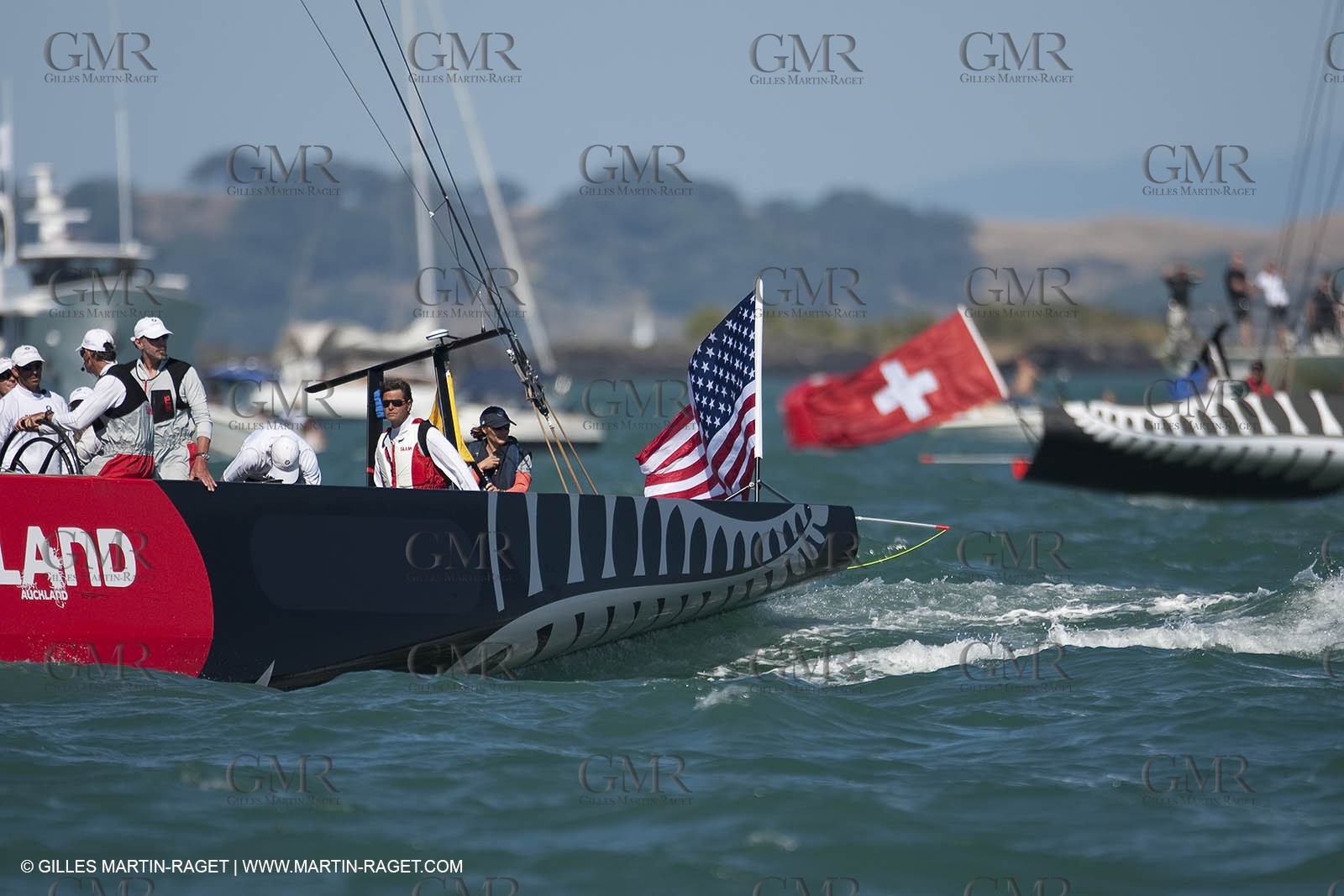 08 02 2009 - Auckland (NZL) -  Louis Vuitton Pacific Series -  Racing Day 8 - Round Robin 2