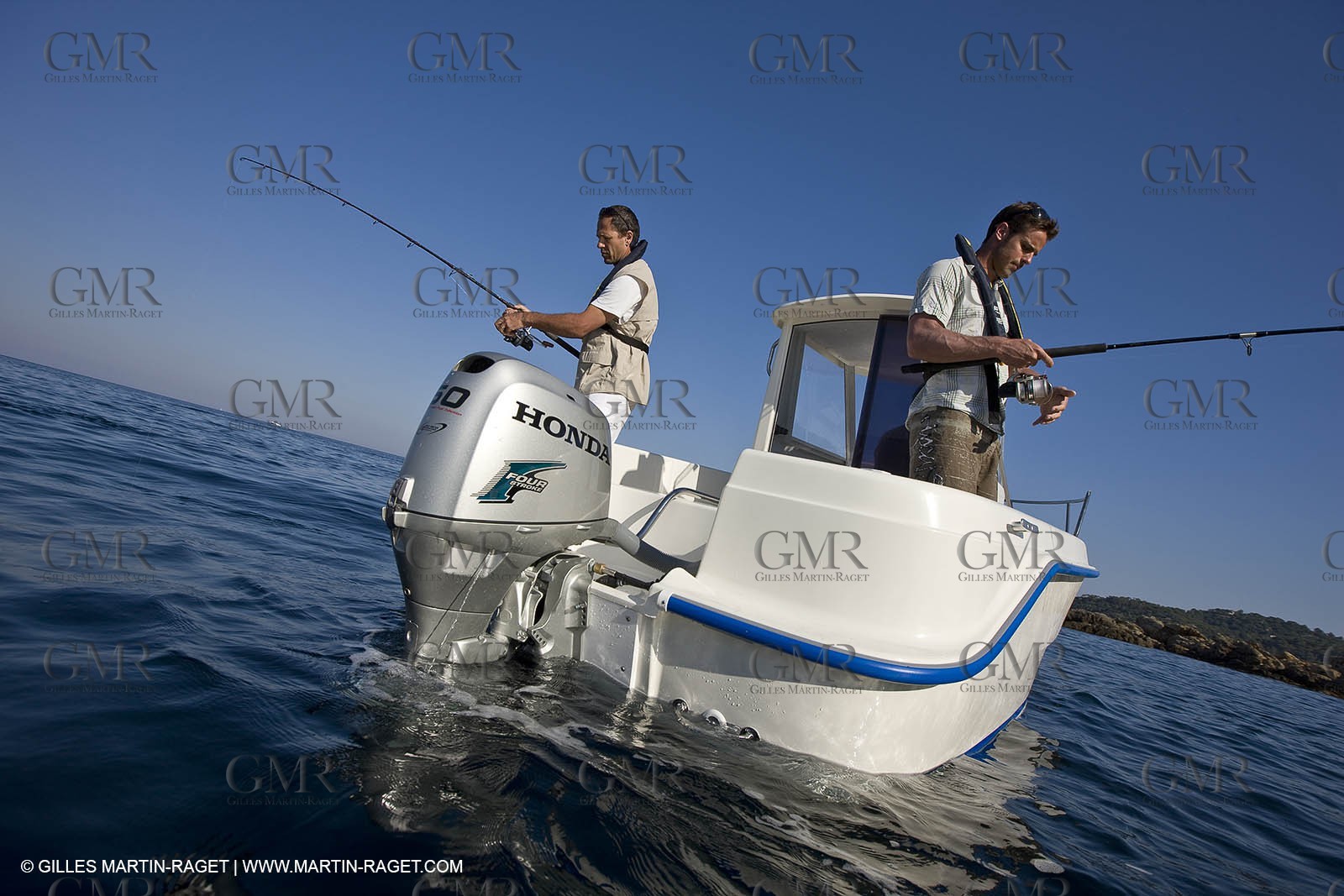 19 06 2008 - Le Lavandou (FRA,83) - Honda Marine 4 stroke outboard engines 2008 line